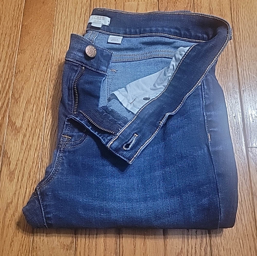 J Crew Stretch Skinny Jeans Size 29 Dark Wash Denim